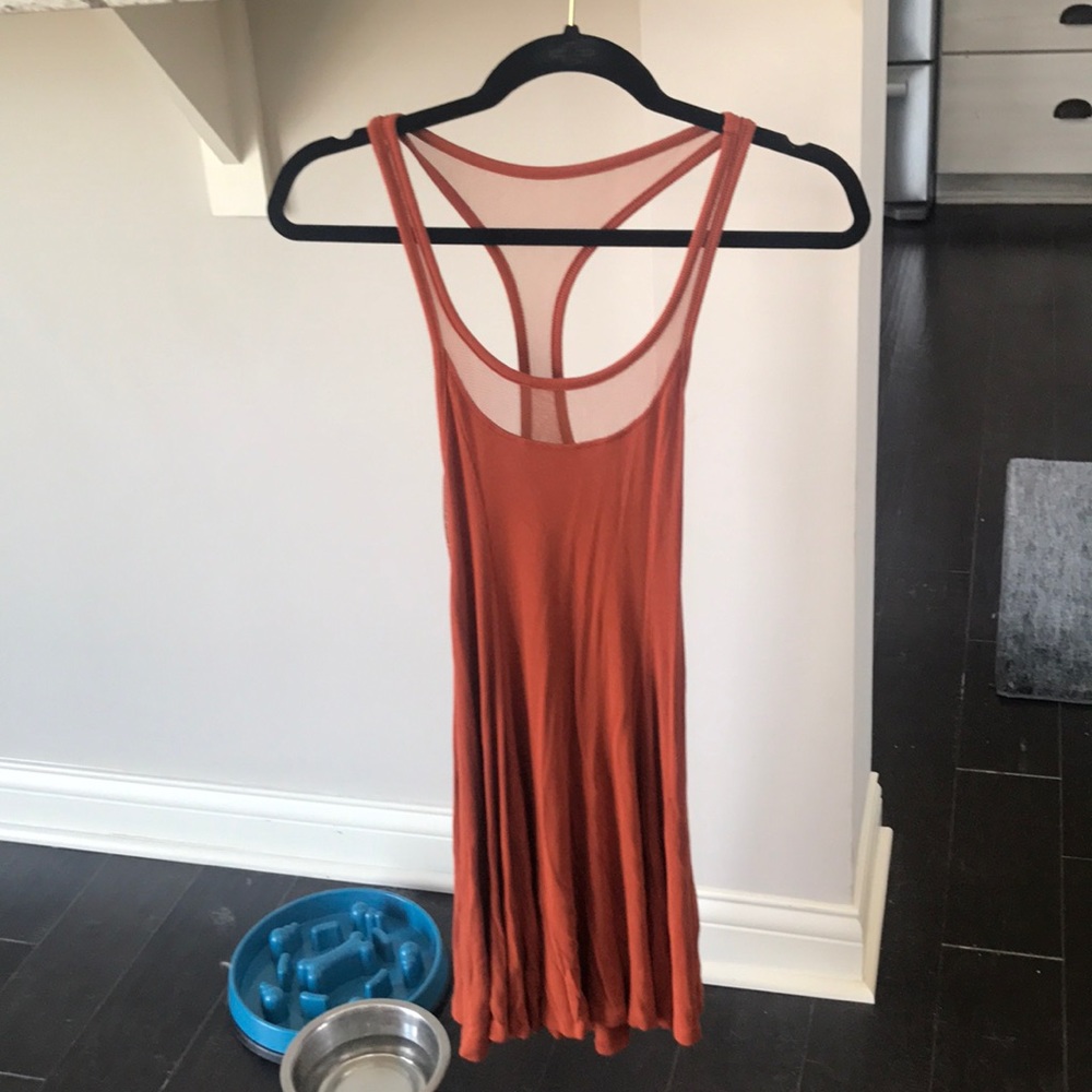 Urban outfitters mesh racerback sundress